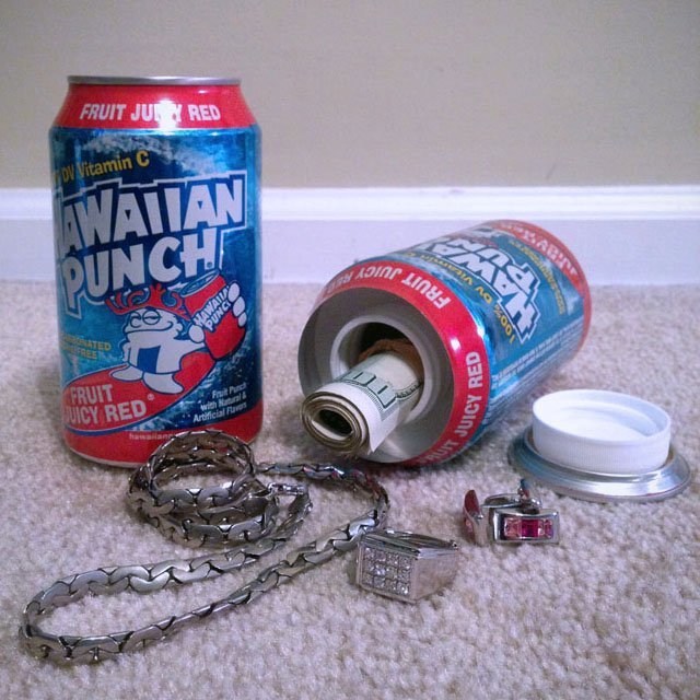 Hawaiian Punch Diversion Safe Can