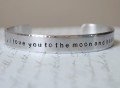 I Love You To The Moon And Back Bracelet