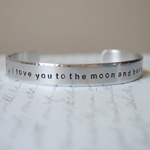 I Love You To The Moon And Back Bracelet