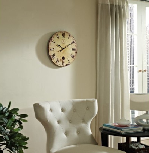 LexMod Vintage Expression Wall Clock