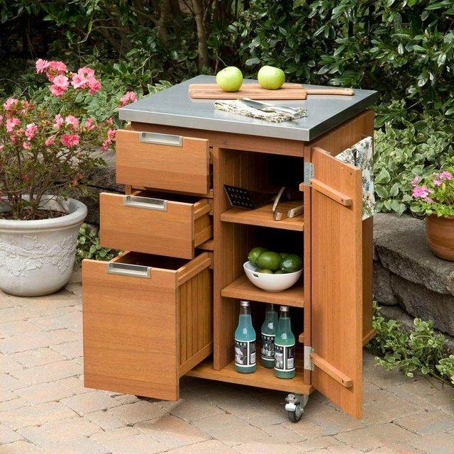 Montego Bay Patio Kitchen Cart