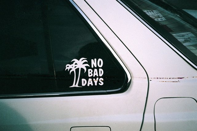 No Bad Days Decal