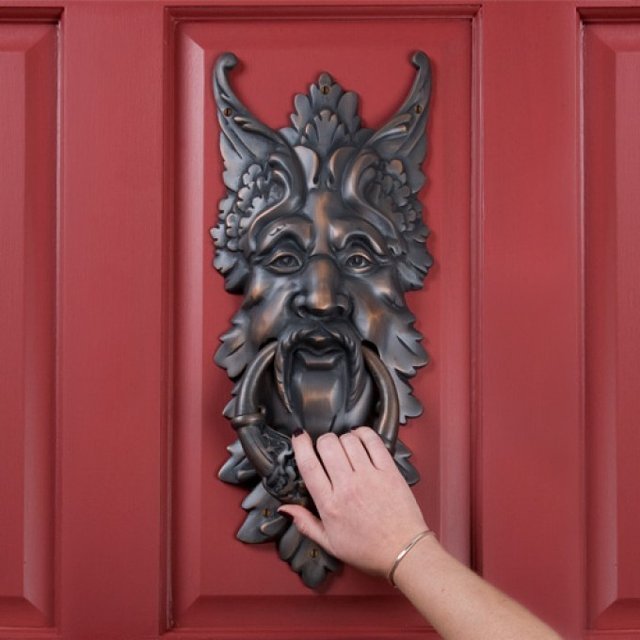 Oberon Brass Door Knocker