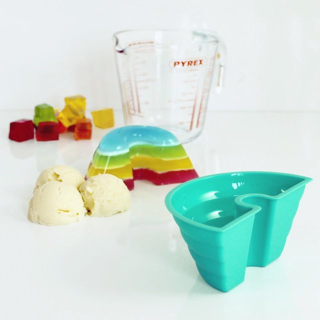 Rainbow Jelly Mould