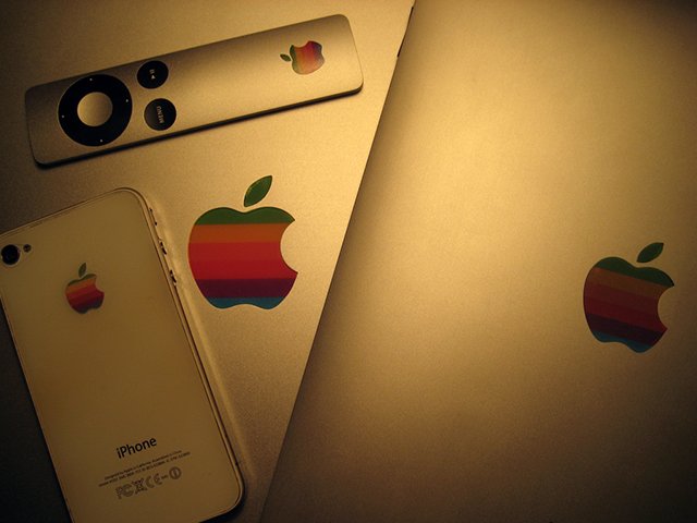 Retro Apple Sticker Pack