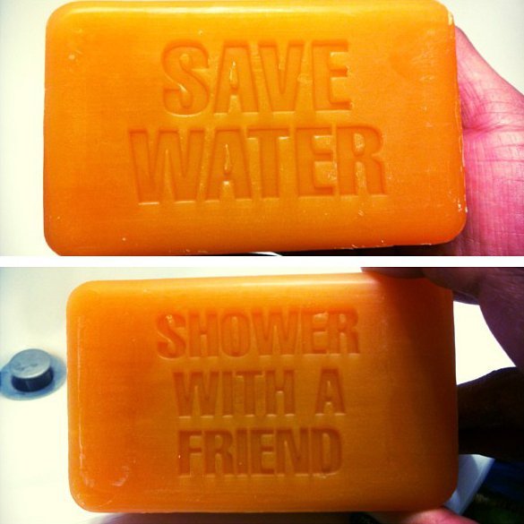 Save Water Soap