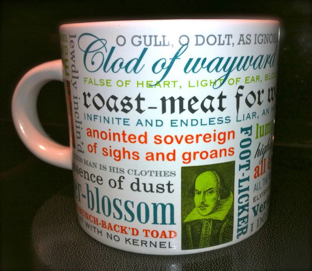 Shakespeare Insults Mug