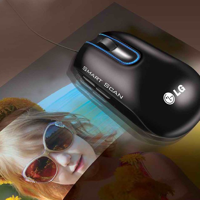 Smart Scan Scanner Mouse by LG