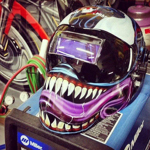 Venom Welding Mask