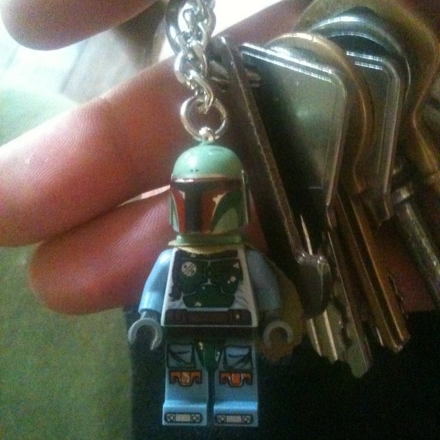 Lego Boba Fett Keychain