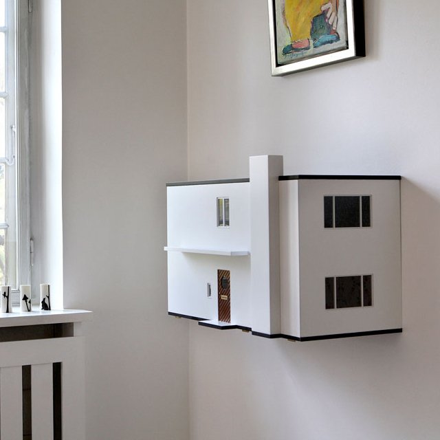 Arne Jacobsen Miniature Wall Hanging Dollhouse