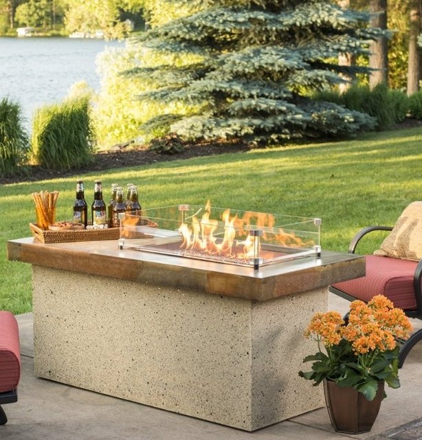 Artisan Chat Height Gas Fire Pit