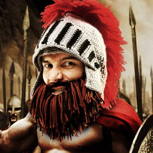 Barbarian Knight Beard Head