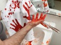Blood Bath Hand Towel
