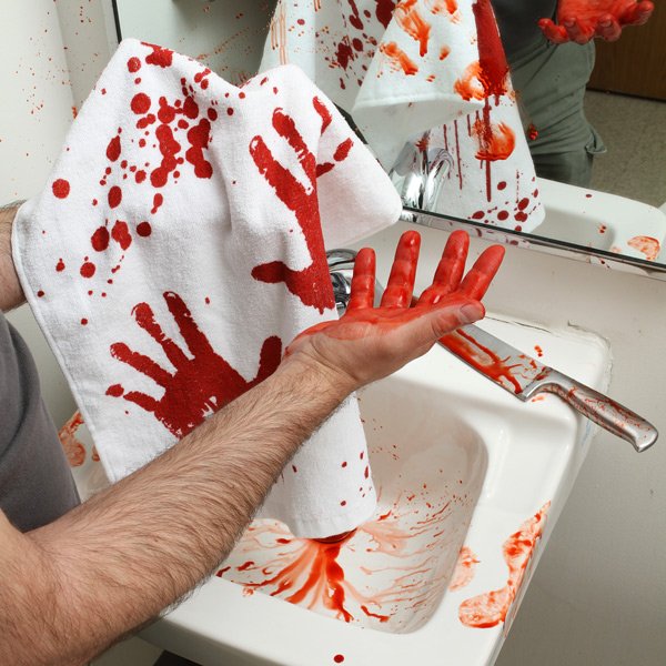 Blood Bath Hand Towel