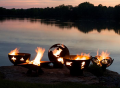 Earth Globe Fire Pit