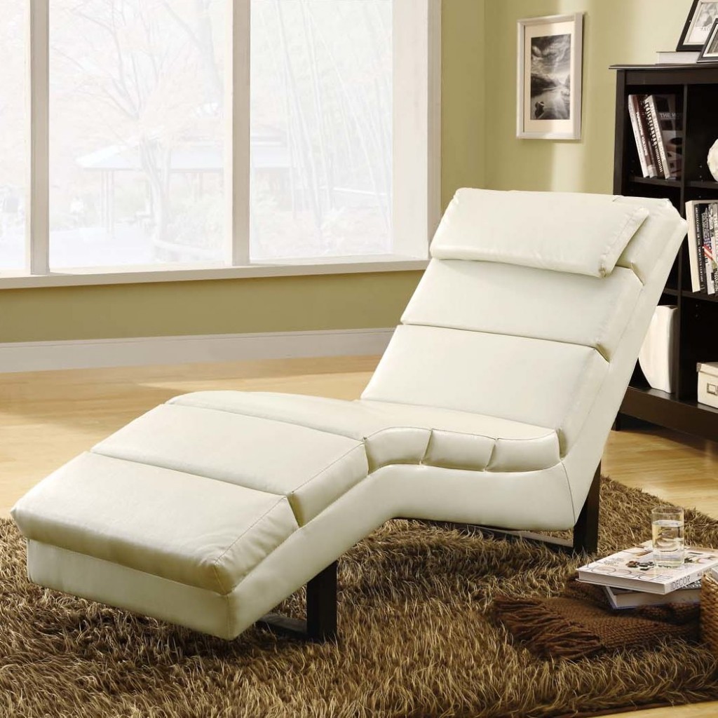 Hans Leather Chaise