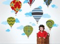 Hot Air Balloon Decals by WallCandy