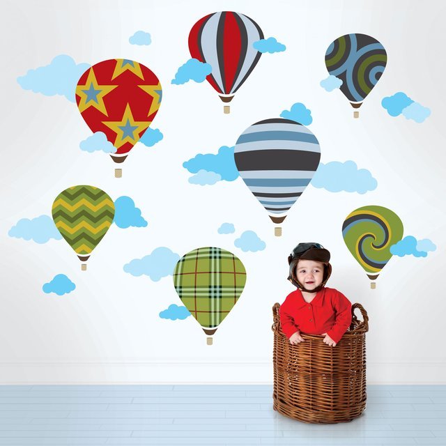 Hot Air Balloon Decals by WallCandy