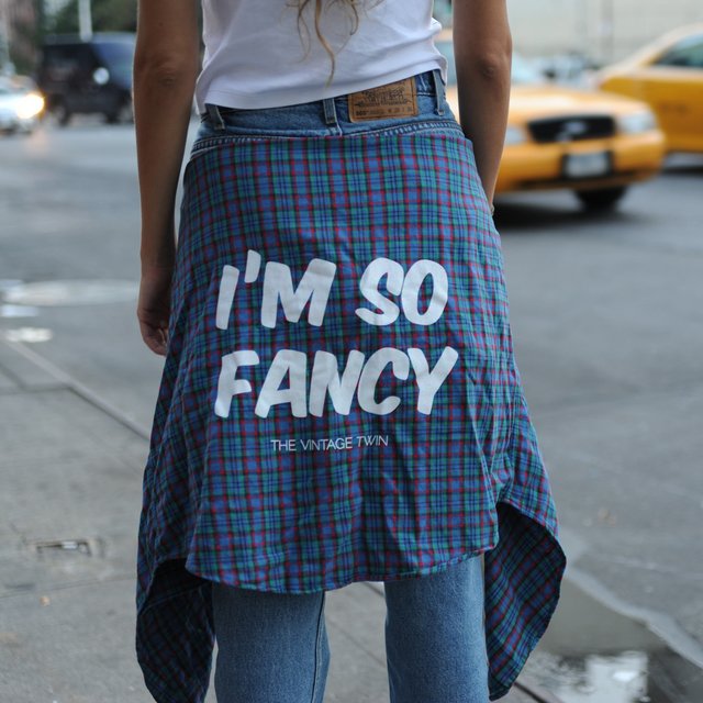 I’m So Fancy Flannel by The Vintage Twin