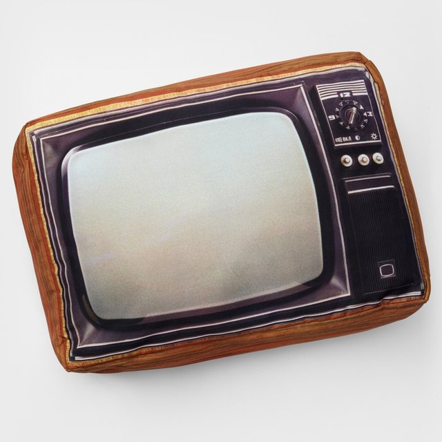 Retro Television Pillow