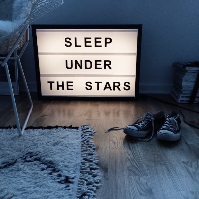 Sleep Under The Stars Box Light