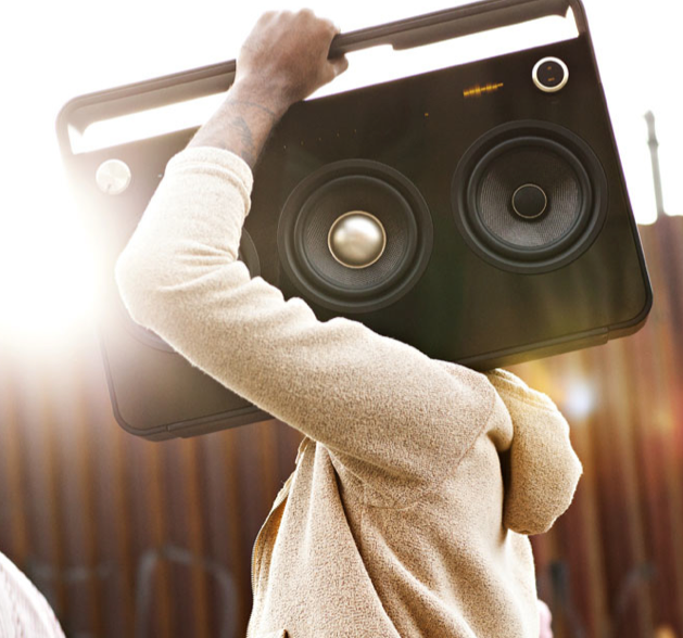 TDK 3 Speaker Boombox Audio System