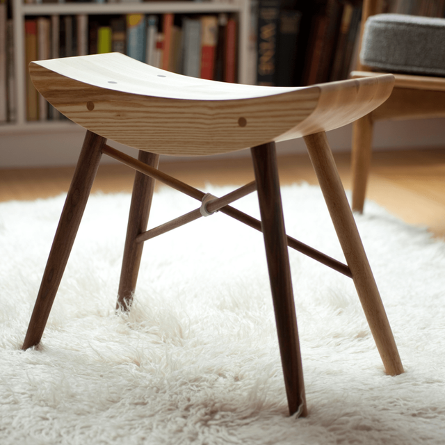 Todd Wood Stool by Urbancase