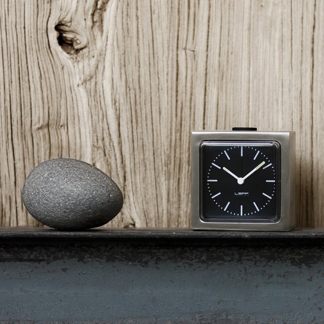 Block Clock by Leff Amsterdam