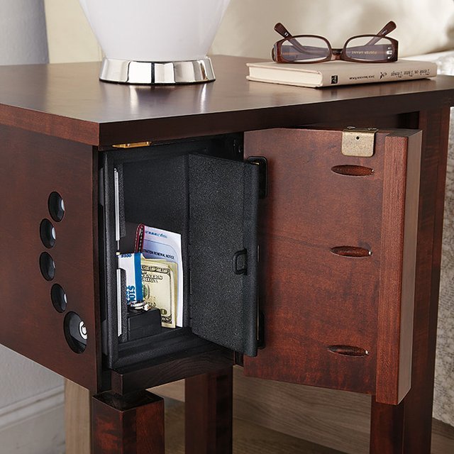 Concealed Safe Night Stand