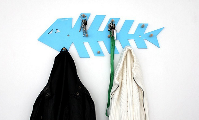 Fishbone Style Hanger Wall Hook‍