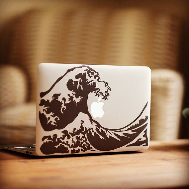 Great Wave MacBook Decal