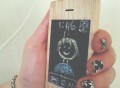 i-Woody Smartphone Chalkboard