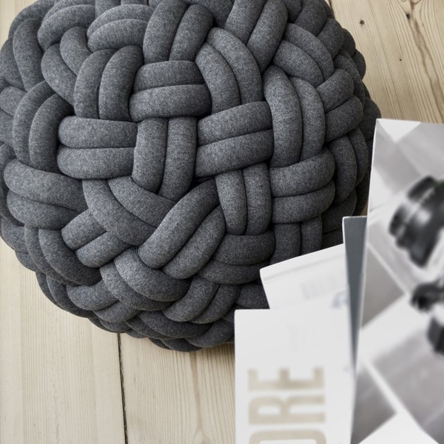 Knotty Floor Cushion by Kumeko