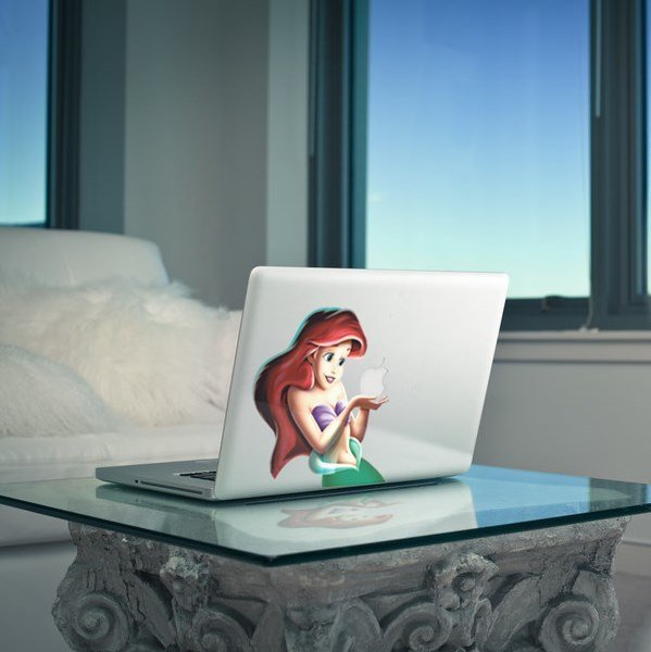 Little Mermaid Macbook Decal