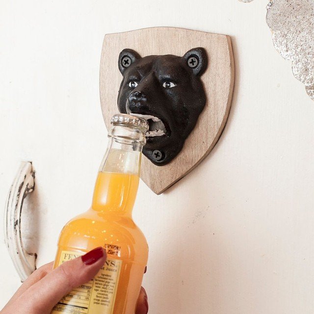 Magnetic Bear Bottle Opener