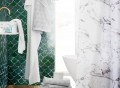 Marble Shower Curtain