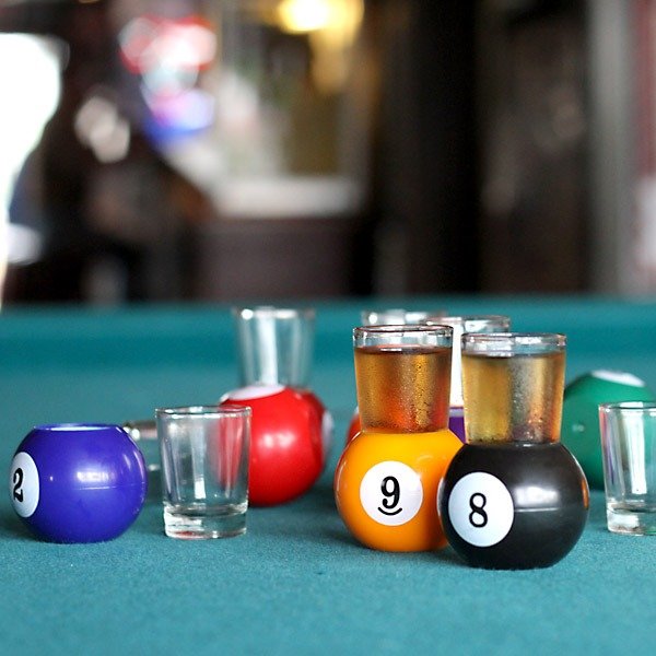 Pool Shot Glasses