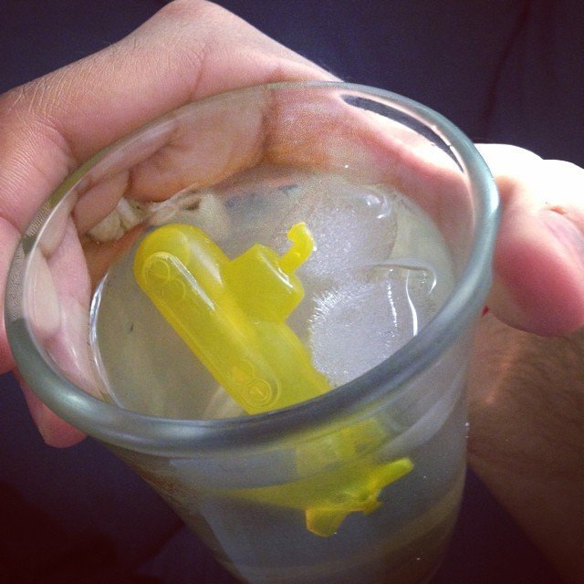 Reusable Submarine Ice Cubes