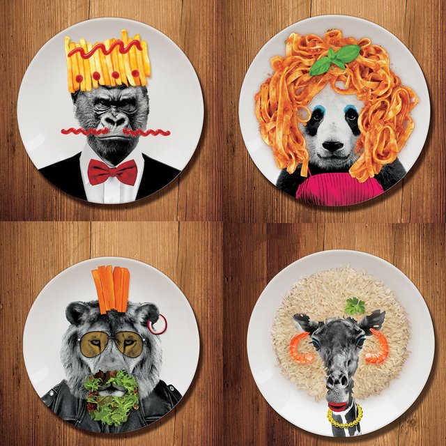 Wild Dining Plates