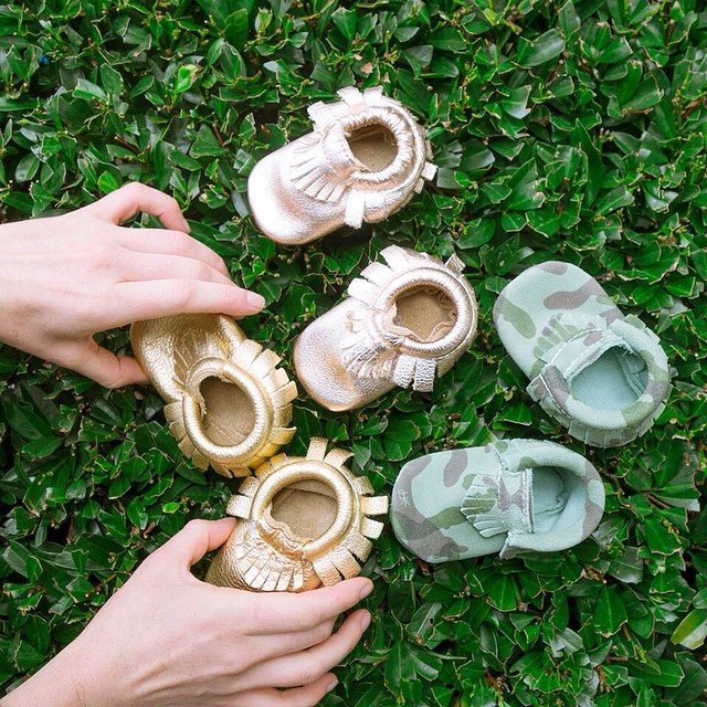 Baby Moccasins by Freshly Picked