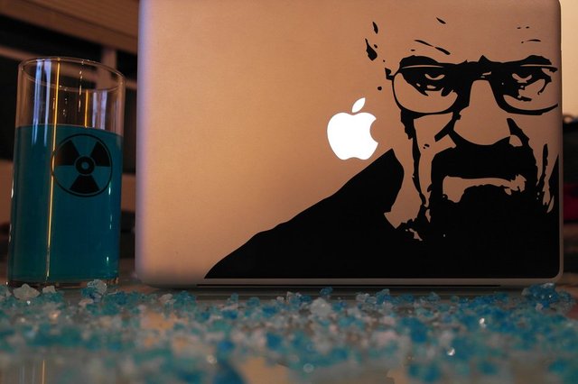 Breaking Bad Mac Decal