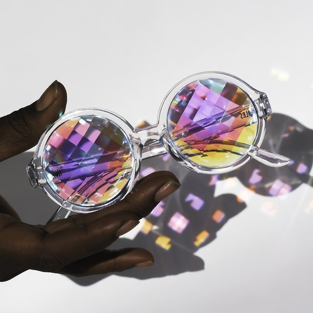 H0les PIXEL Kaleidoscope Glasses