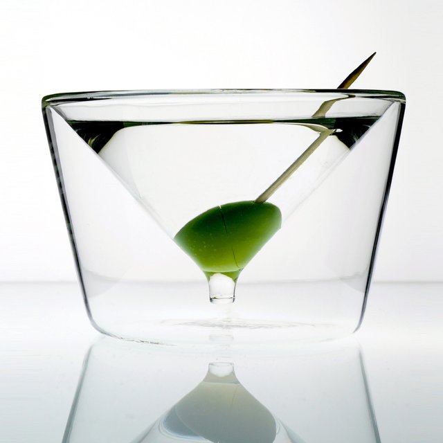 InsideOut Martini Glass