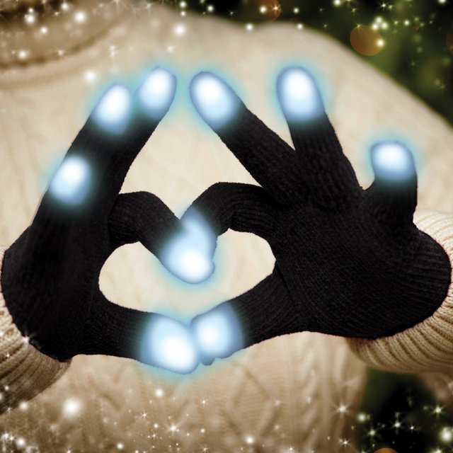 LED Glow Gloves