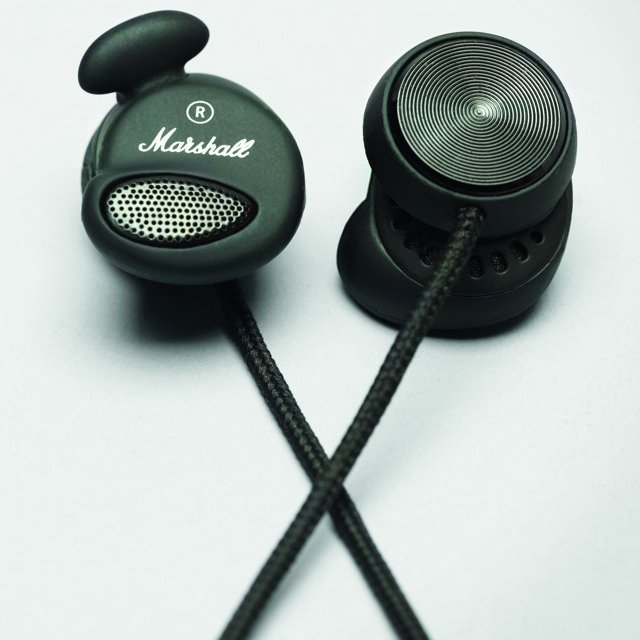 Marshall Minor Pitch Black Ear Phones