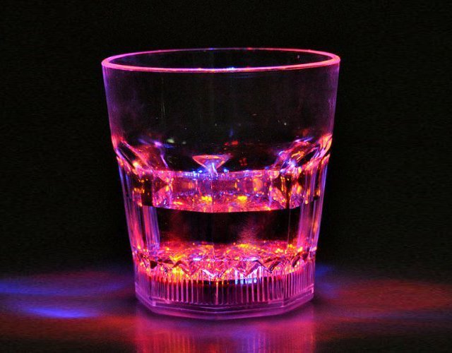 Moisture Activated LED Whiskey