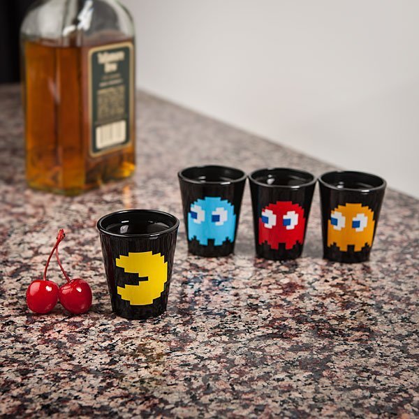 Pac-Man Shot Glass