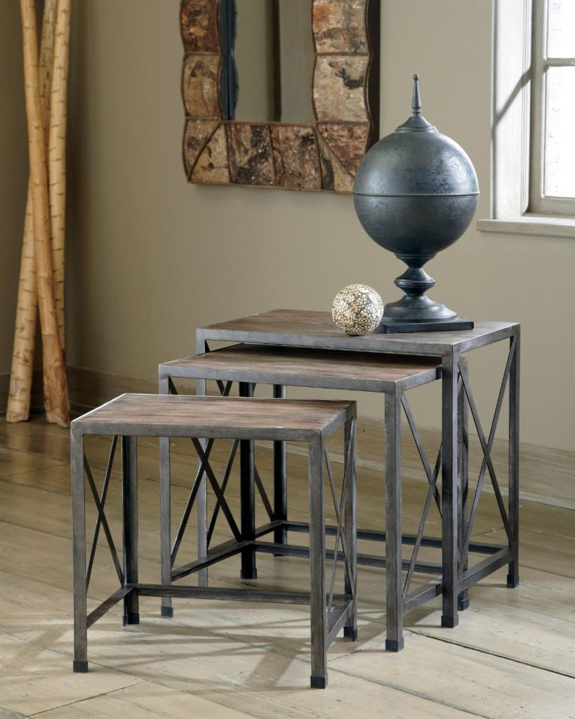 Rustic Accents Nesting End Tables