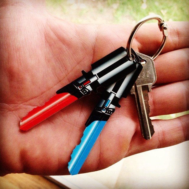 Saber Shaped Key Set